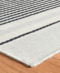 Dash and Albert Rugs by Annie Selke Gunner Stripe Machine Washable DA2038 2'6''x8' Runner Area Rug