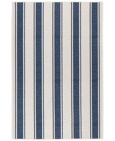 Dash and Albert Rugs by Annie Selke Blue Awning Machine Washable DA2033 2'x3' Area Rug