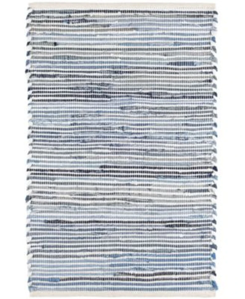 Dash Albert Rugs By Annie Selke Denim Rag Ribbed Da1678 Rug Collection
