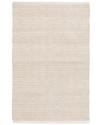 Dash and Albert Rugs by Annie Selke Herringbone Indoor/Outdoor DA291 2'6''x18' Runner Area Rug