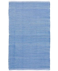 Dash and Albert Rugs by Annie Selke Herringbone Indoor/Outdoor DA293 2'6''x18' Runner Area Rug