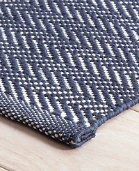Dash and Albert Rugs by Annie Selke Herringbone Indoor/Outdoor DA389 2'x3' Area Rug