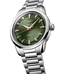 Longines Men's Conquest Heritage Automatic Stainless Steel Watch 38mm