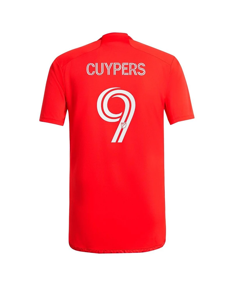 Adidas Men's Hugo Cuypers Red Chicago Fire 2024 Return to Replica Player Jersey