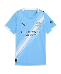 Puma Women's Erling Haaland Sky Blue Manchester City 2025/26 Home Replica Player Jersey