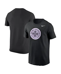 Nike Men's Black Racing Louisville Fc Primary Logo Core T-Shirt