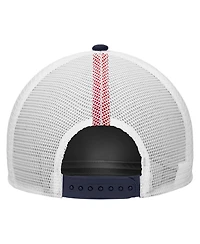 Nike Men's and Women's Navy Uswnt Rise Printed Trucker Adjustable Hat