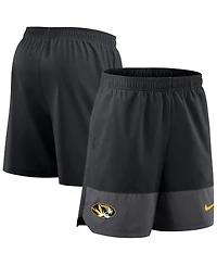 Nike Men's Black Missouri Tigers 2025 Sideline Performance Shorts