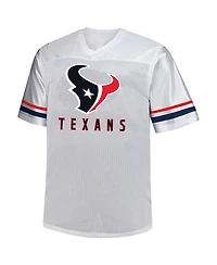 Fanatics Men's C.j. Stroud White Houston Texans Big Tall V-Neck Fashion Jersey