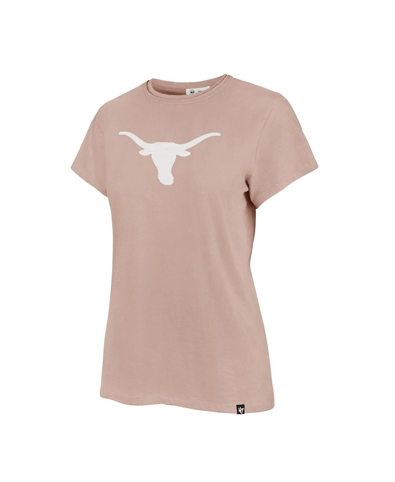 '47 Brand Women's Pink Texas Longhorns Premier Frankie T-Shirt