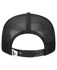 New Era Big Boys and Girls Camo Houston Texans Main Trucker 9FIFTY Snapback Hat