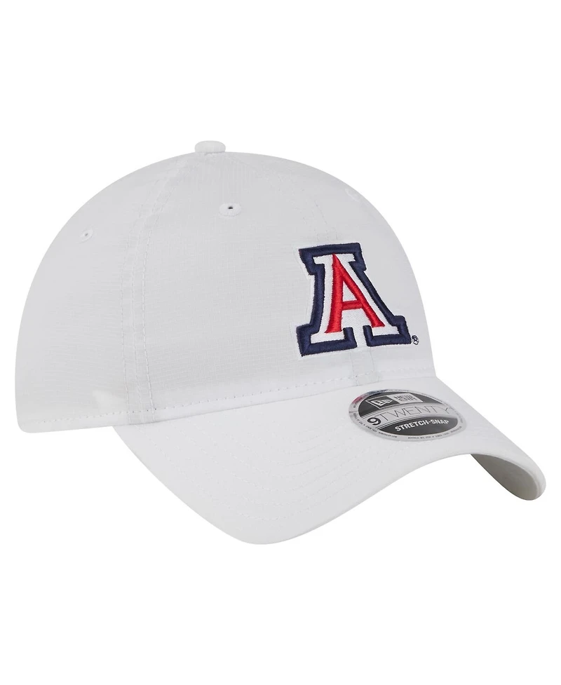 New Era Men's White Arizona Wildcats Active Ripstop 9TWENTY Adjustable Hat