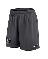 Nike Men's Black/Gray Colorado Buffaloes 2025 Sideline Reversible Performance Shorts