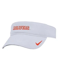 Nike Men's White Oregon State Beavers 2025 On-Field Ace Performance Adjustable Visor Hat