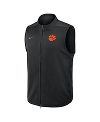Nike Men's Black Clemson Tigers Primetime Victory Performance Full-Zip Vest