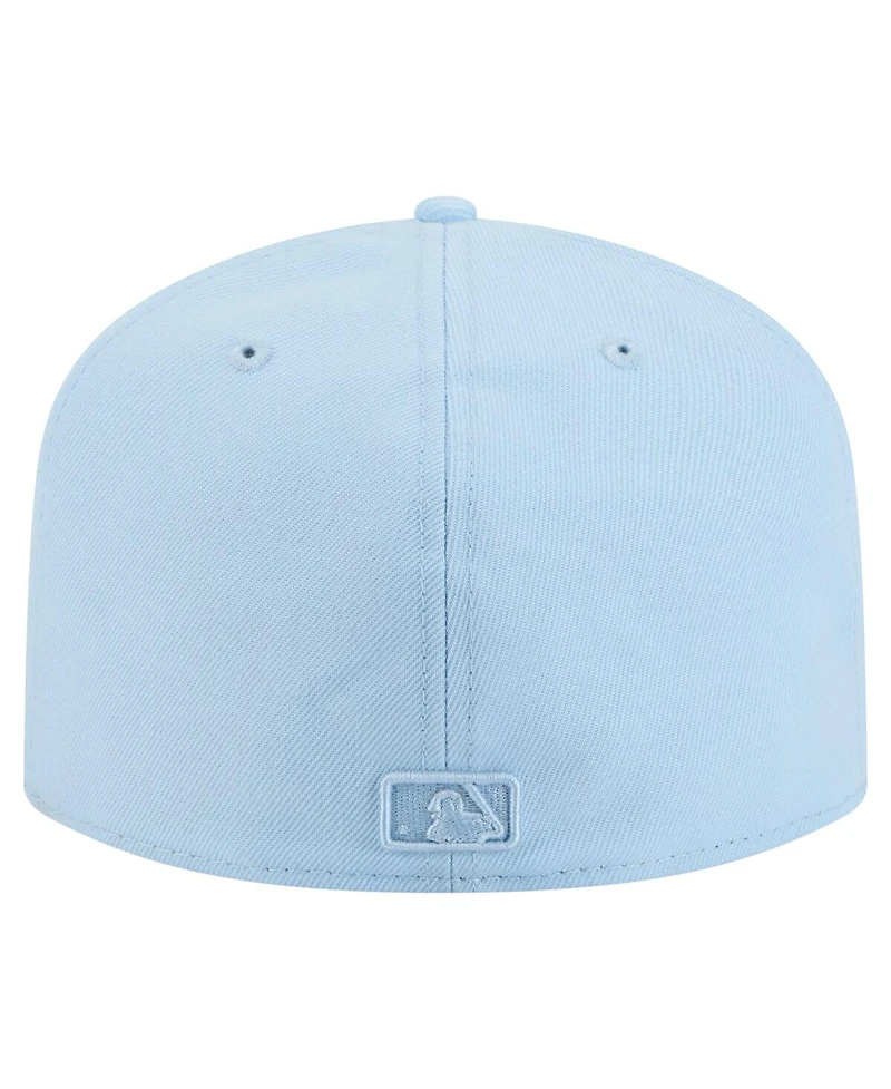 New Era Men's Light Blue Chicago White Sox Color Pack A-Frame 59FIFTY Fitted Hat