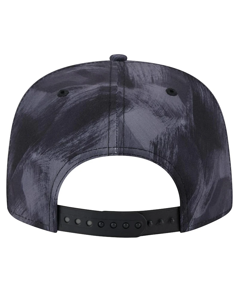New Era Men's Navy Tampa Bay Rays Printed Golfer Snapback Hat