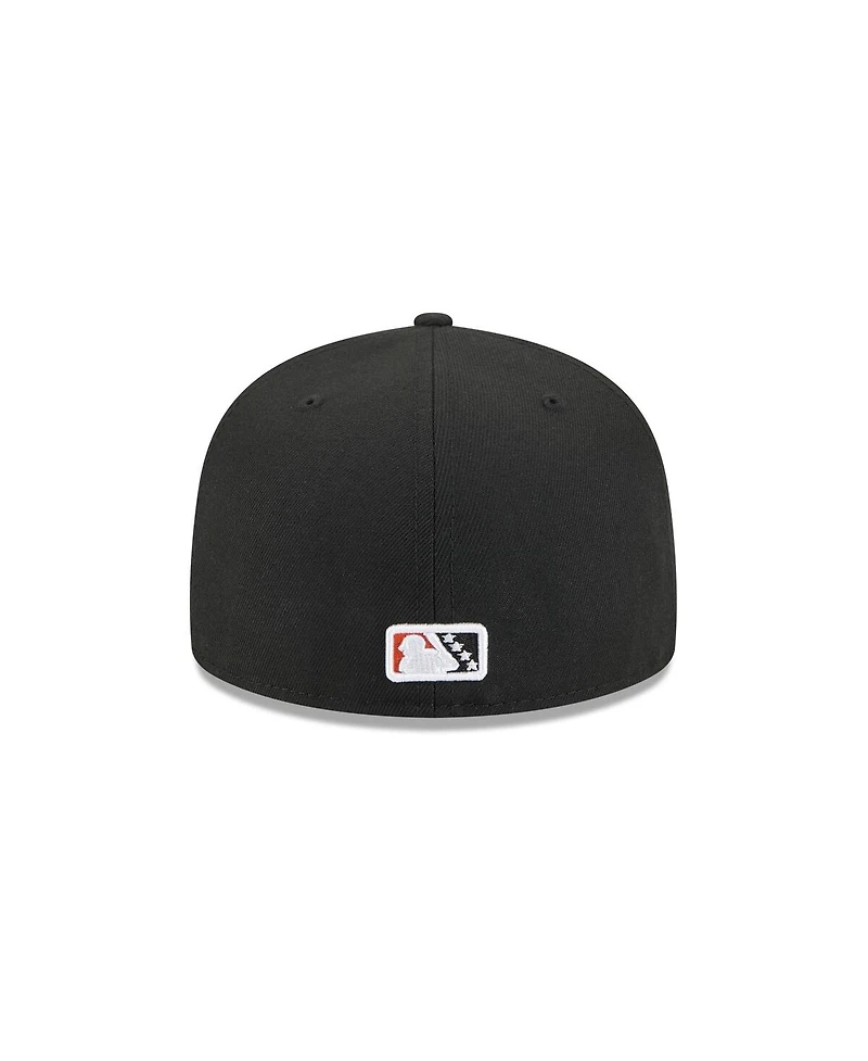 New Era Men's Black San Jose Giants Theme Nights 59FIFTY Fitted Hat