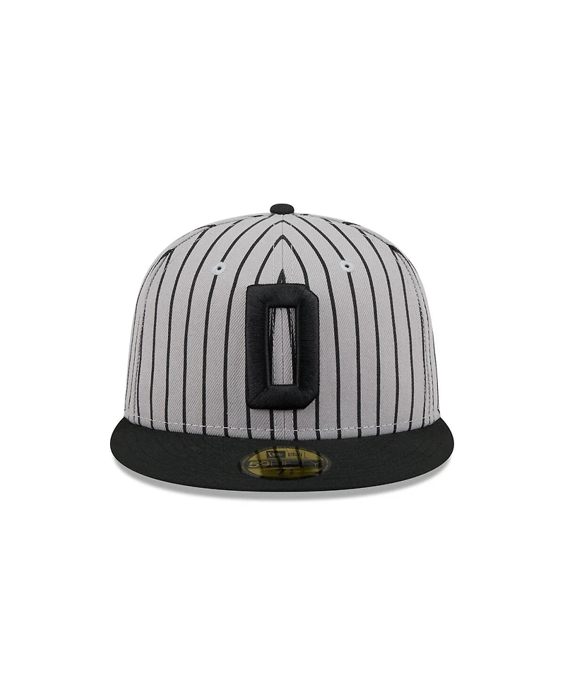 New Era Men's Gray Frisco RoughRiders Theme Nights 59FIFTY Fitted Hat