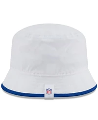 New Era Men's White New York Giants 2025 Nfl Training Camp Stretch Bucket Hat