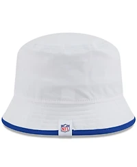 New Era Men's White Los Angeles Rams 2025 Nfl Training Camp Stretch Bucket Hat