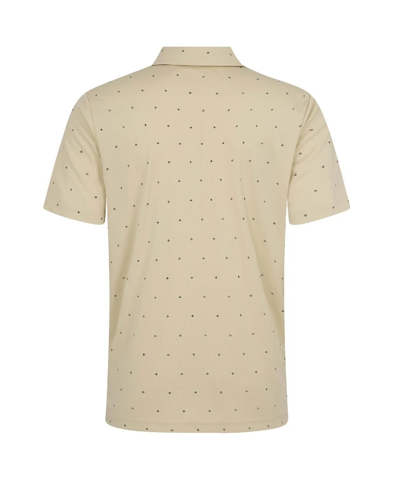 LevelWear Men's Cream Texas Rangers Vision Polo Shirt