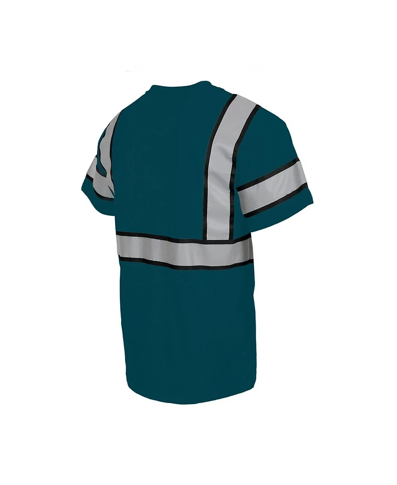 Buffalo Outdoors Men's Midnight Green Philadelphia Eagles Safety Heavyweight T-Shirt