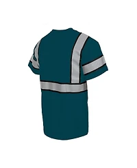 Buffalo Outdoors Men's Midnight Green Philadelphia Eagles Safety Heavyweight T-Shirt