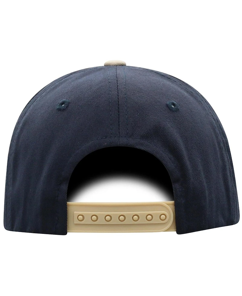 Top of the World Big Boys and Girls Navy Georgia Tech Yellow Jackets Victory Maverick Snapback Hat