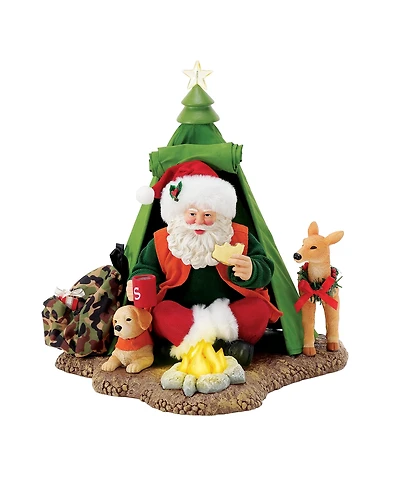 Department 56 Possible Dream Santa Tent Camping Figurine