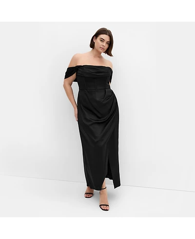 City Chic Women's Forbidden Love Maxi Dress