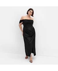 City Chic Women's Forbidden Love Maxi Dress