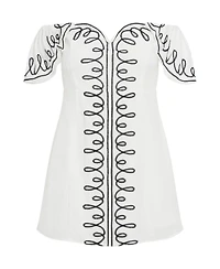 City Chic Women's Hana Embroidered Dress