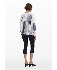 Desigual Women's Fine collage sweater