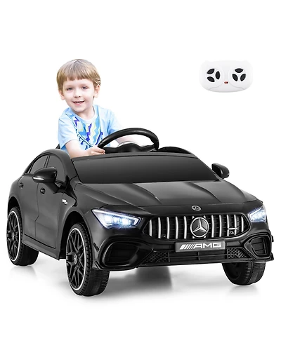 Gymax 12V Kids Ride on Car w/Remote Rocking Function Transport Wheels Lights & Music