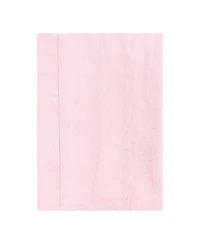 Hudson Baby Infant Girl Cotton Flannel Burp Cloths, Blush Navy Floral 7-Pack, One