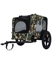 Streamdale Furniture Pet Bike Trailer - Folding Quick Release Leash