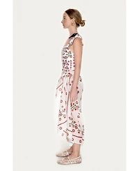 Jessie Zhao New York Women's Beach Sarong Wrap - Day Garden