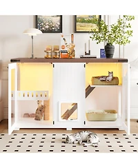 Streamdale Furniture Large Cat Litter Box Enclosure