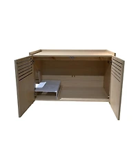 Streamdale Furniture Modern Wooden Cat House/Litter Box Enclosure