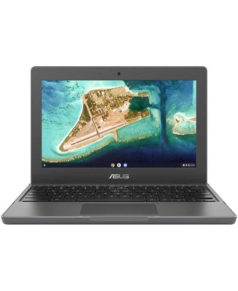 Asus Chromebook CR1 CR1100 11.6" Hd Touchscreen Laptop, Intel Celeron N5100 1.1GHz, 4GB Ram, 32GB eMMC, Chrome Os, Dark Gray