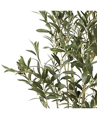 Streamdale Furniture Artificial Olive Tree - 47'' Tall - Pre-Potted