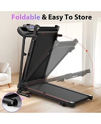 Streamdale Furniture Folding Treadmill Incline Bluetooth Heart Rate