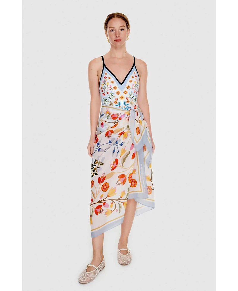 Jessie Zhao New York Women's Beach Sarong Wrap Day Imagination
