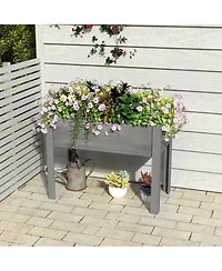 Streamdale Furniture Elevated Wooden Garden Bed
