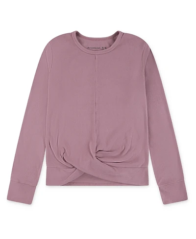abercrombie kids Girls Cozy Twist Front Knit Top