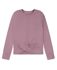 abercrombie kids Girls Cozy Twist Front Knit Top