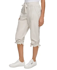 Calvin Klein Women's Convertible Cargo Capri Pants