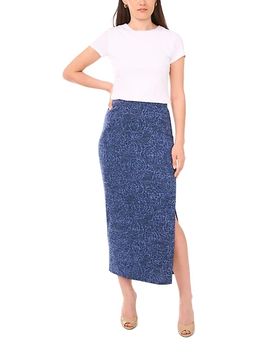 Vince Camuto Women's Side-Slit Knit Skirt