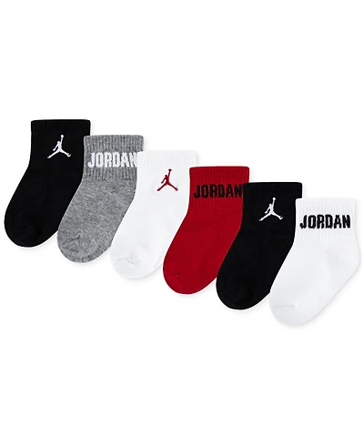 Jordan Baby Everyday Socks, 6 Pack